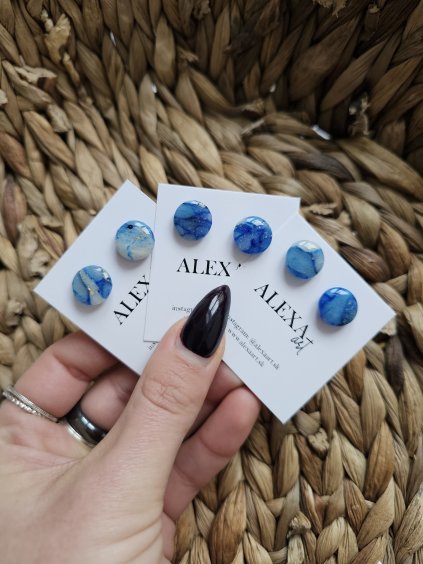 Náušnice z polymérovej hmoty Lya