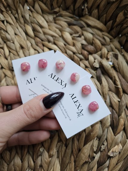 Náušnice z polymérovej hmoty Minis