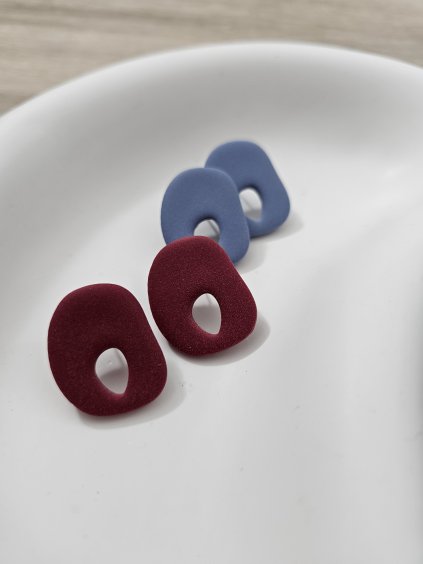 Náušnice z polymérovej hmoty Ares