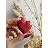 Brošňa Buble heart red