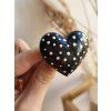 Brošňa Buble heart black