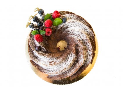 nutelová bábovka s banánom