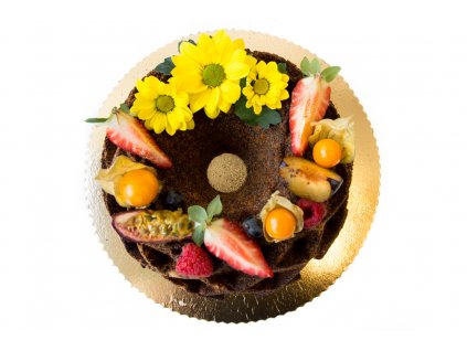 makovo višňová bábovka