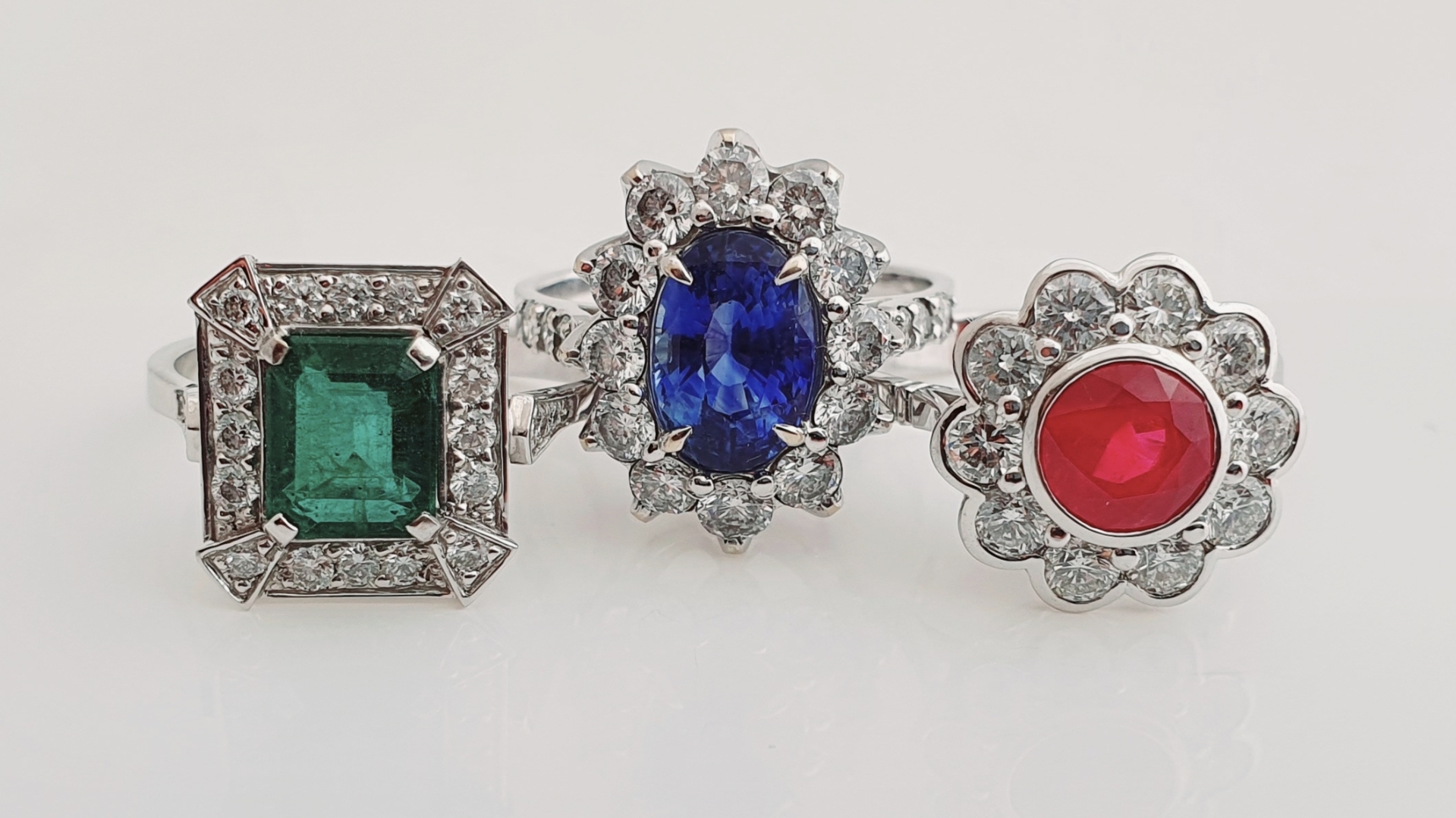 "Velká trojka"- Rubín, Safír, Smaragd