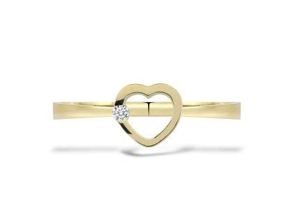 P 046 ZD prsten zlato diamant