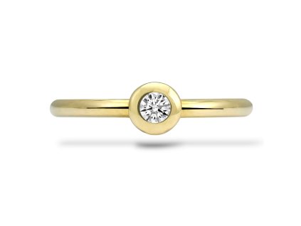 P 009 ZD prsten zlato diamant