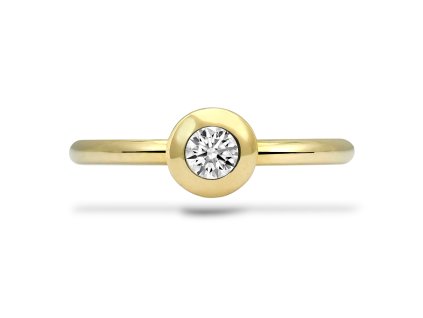 P 010 ZD prsten zlato diamant