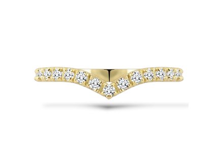 P 004 ZD prsten zlato diamant