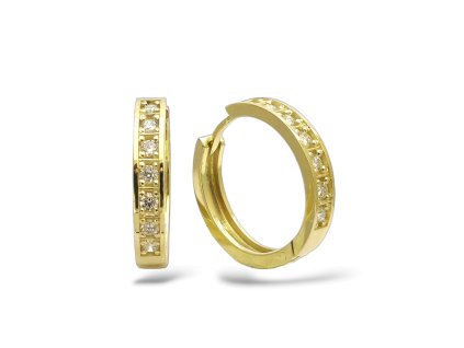 N 006 ZKD nausnice zlato diamant