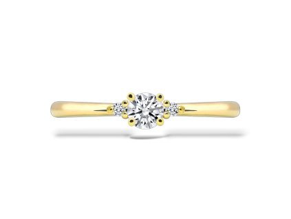 P 015 ZD prsten zlato diamant