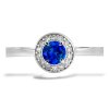 P 017 BDS prsten zlato diamant safir