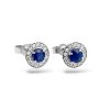N 019 BPDS nausnice zlato diamant safir