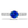 P 023 BDS prsten zlato diamant safir