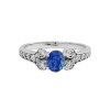 P 024 BDS prsten zlato diamant safir