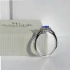 P 020 BDS prsten zlato diamant safir