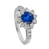 P 031 BDS prsten zlato diamant safir