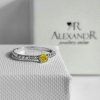 P 014 BDSY prsten zlato diamant safir1