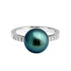 P 036 BDPT prsten zlato diamant perla tahiti