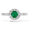 P 020 BDE prsten zlato diamant emerald