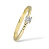 P 012 ZD prsten zlato diamant