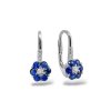 N 042 BKDS nausnice zlato diamant safir