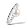 P 034 BPB prsten zlato perla bílá