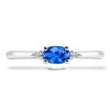 P 022 BDS prsten zlato diamant safir