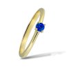P 012 ZS prsten zlato safir