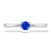 P 015 BDS prsten zlato diamant safir