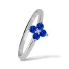 P 019 BDS prsten zlato diamant safir