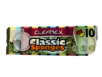 Cleanex Classic špongia na riad 10 ks
