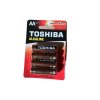 Toshiba AA Alkaline LR6 1,5V batéria 4ks