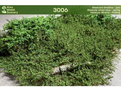 Absolutní divočina - jaro/světle zelená