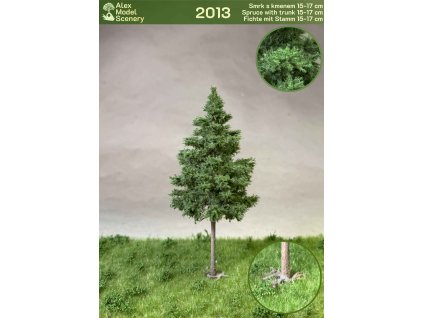 Smrk s kmenem 15-17 cm