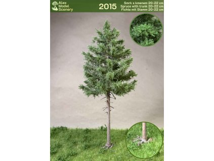 Smrk s kmenem 20-22 cm