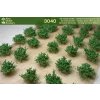 30 malých keříků - středně zelená (jemné listí)