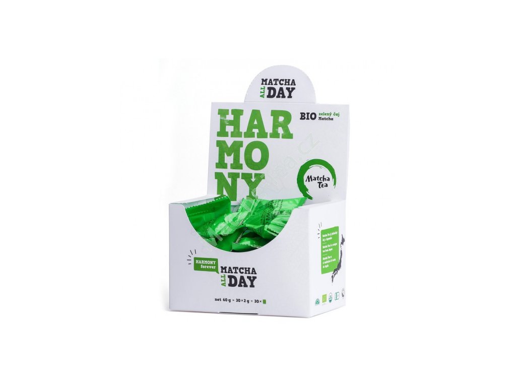 Zelený čaj v prášku Matcha Bio