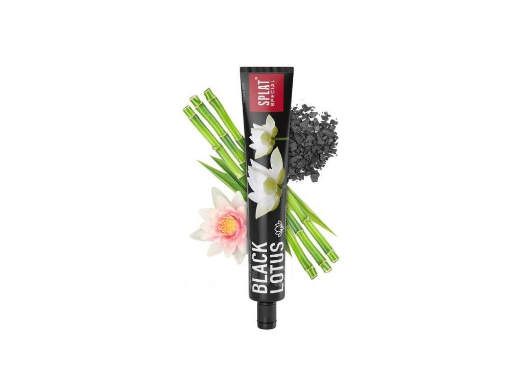 Bělící zubní pasta Splat Black Lotus
