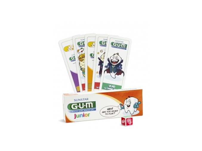 Dětský zubní gel GUM Junior pro školáky 7-12 let