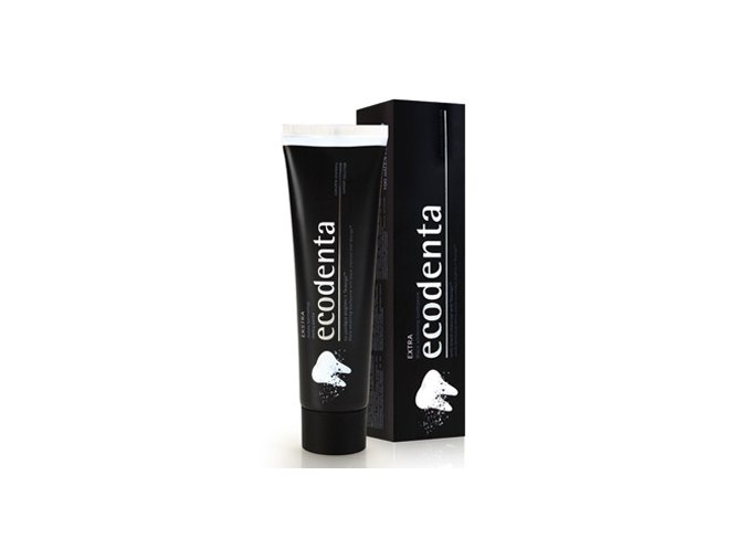 ecodenta black whitening toothpaste 100 ml