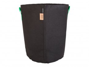 14738 50 liter fabric pot black green 38x45cm 2