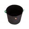 14744 1 100 liter fabric pot black green 50x53cm 3