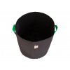14741 1 75 liter fabric pot black green 44x50cm 2