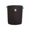 14741 75 liter fabric pot black green 44x50cm 1