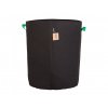 14741 75 liter fabric pot black green 44x50cm 1