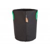 14732 25 liter fabric pot black green 30x36cm 2