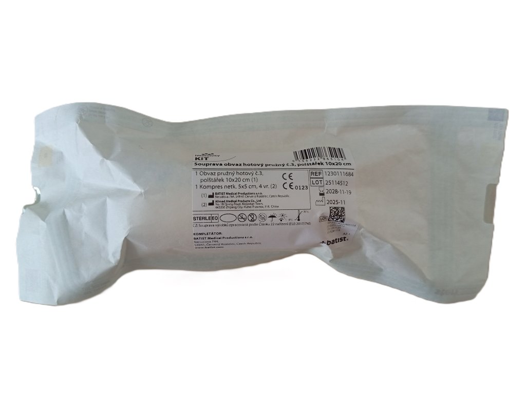 Obvaz hotový pružný č.3 Batist