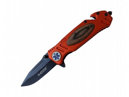 Záchranářský nůž KANDAR - oranžový