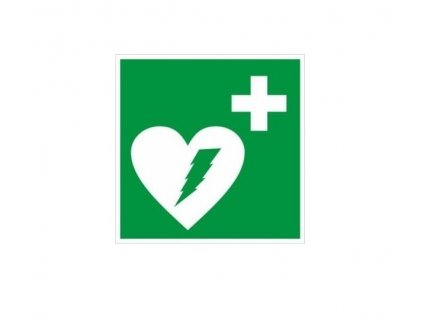 AED samolepící folie 9,5 x 9,5 cm