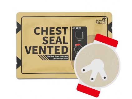 Rhino Rescue Chest Seal - hrudní krytí s ventilem